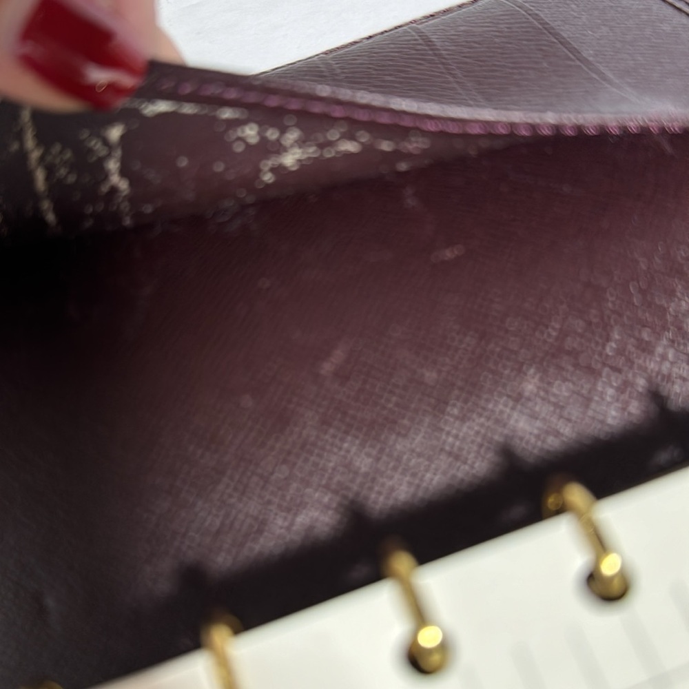 Authentic Louis Vuitton agenda in brown leather - project piece - Picture 10 of 12